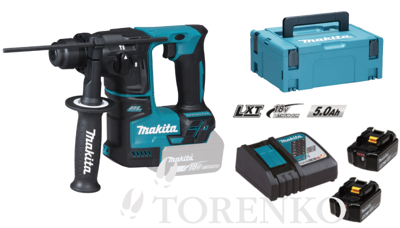 Makita Akku Bohrhammer SDS-Plus SET